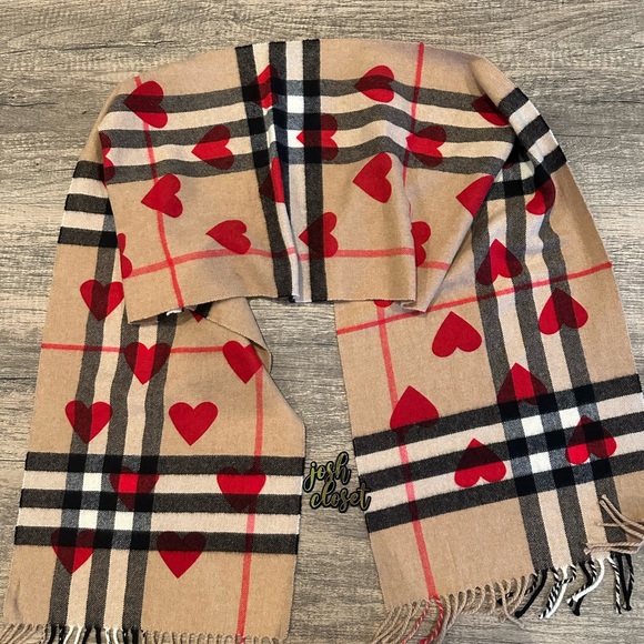 Authentic Burberry scarf reversible - Picture 3 of 7